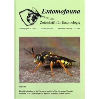 SMIT - IDENTIFICATION KEY TO THE EUROPEAN SPECIES OF THE BEE GENUS NOMADA (HYMENOPTERA: APIDAE) SMIT - IDENTIFICATION KEY TO THE EUROPEAN SPECIES OF THE BEE GENUS NOMADA (HYMENOPTERA: APIDAE)