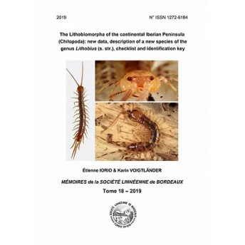 IORIO - THE LITHOBIOMORPHA OF THE CONTINENTAL IBERIAN PENINSULA IORIO - THE LITHOBIOMORPHA OF THE CONTINENTAL IBERIAN PENINSULA