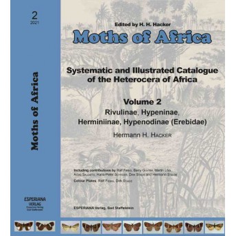 HACKER, H. (EDIT.) - MOTHS OF AFRICA 2: EREBIDAE SUBFAMILIES RIVULINAE, HYPENINAE, HERMINIINAE, HYPENODINAE. HACKER, H. (EDIT.) - MOTHS OF AFRICA 2: EREBIDAE SUBFAMILIES RIVULINAE, HYPENINAE, HERMINIINAE, HYPENODINAE.